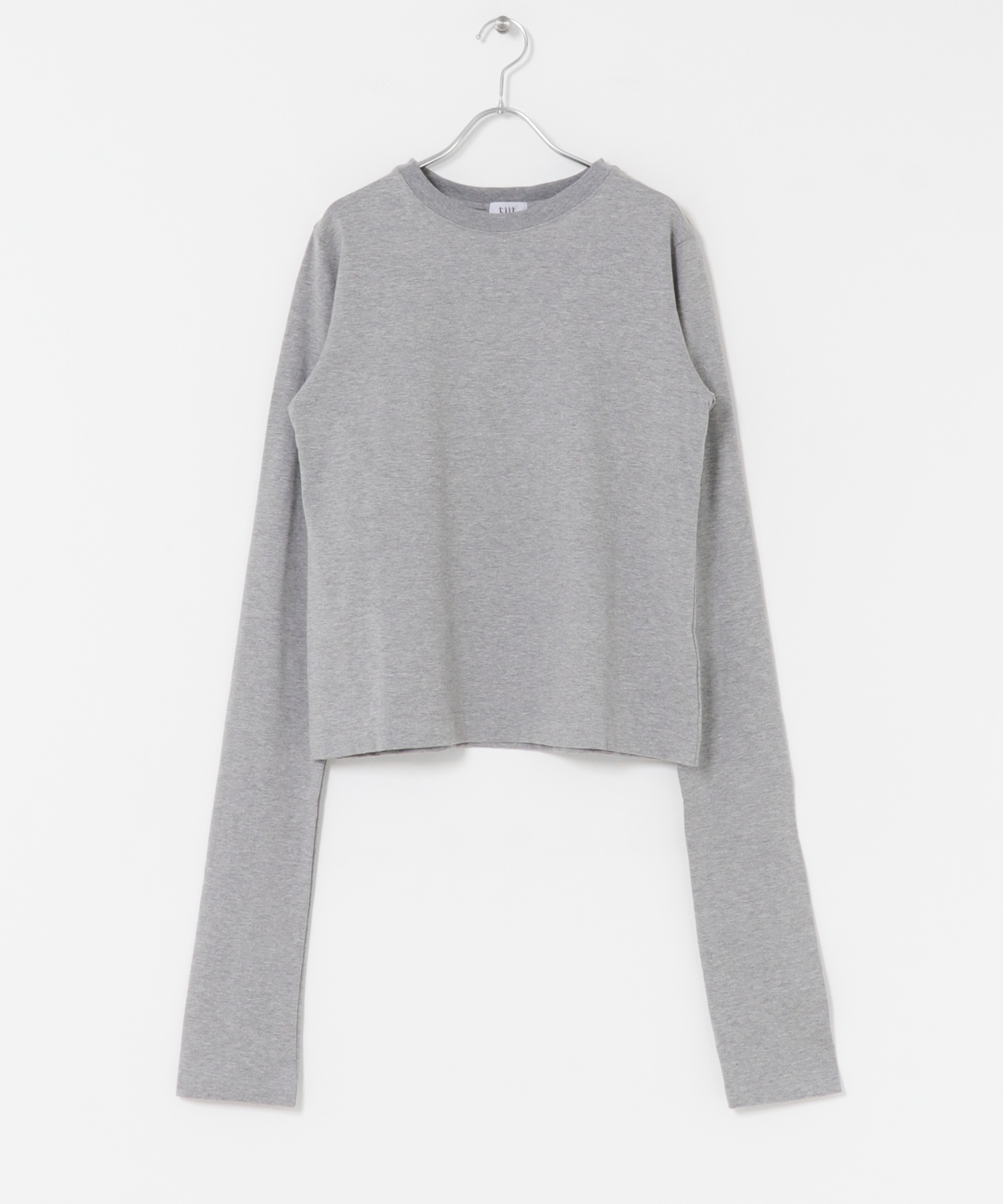 tiit tokyo　roll up design t-shirts gray 36